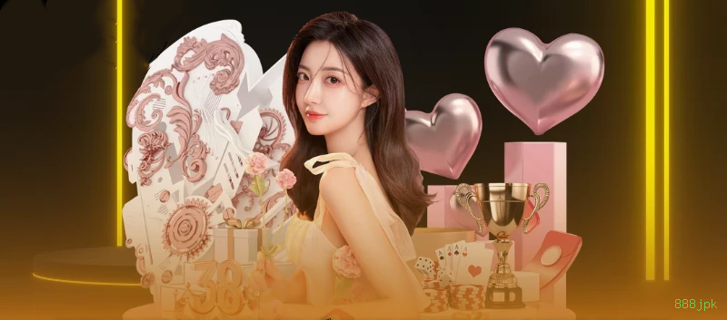 Imagem promocional da 888jpk mostrando a plataforma e suas vantagens